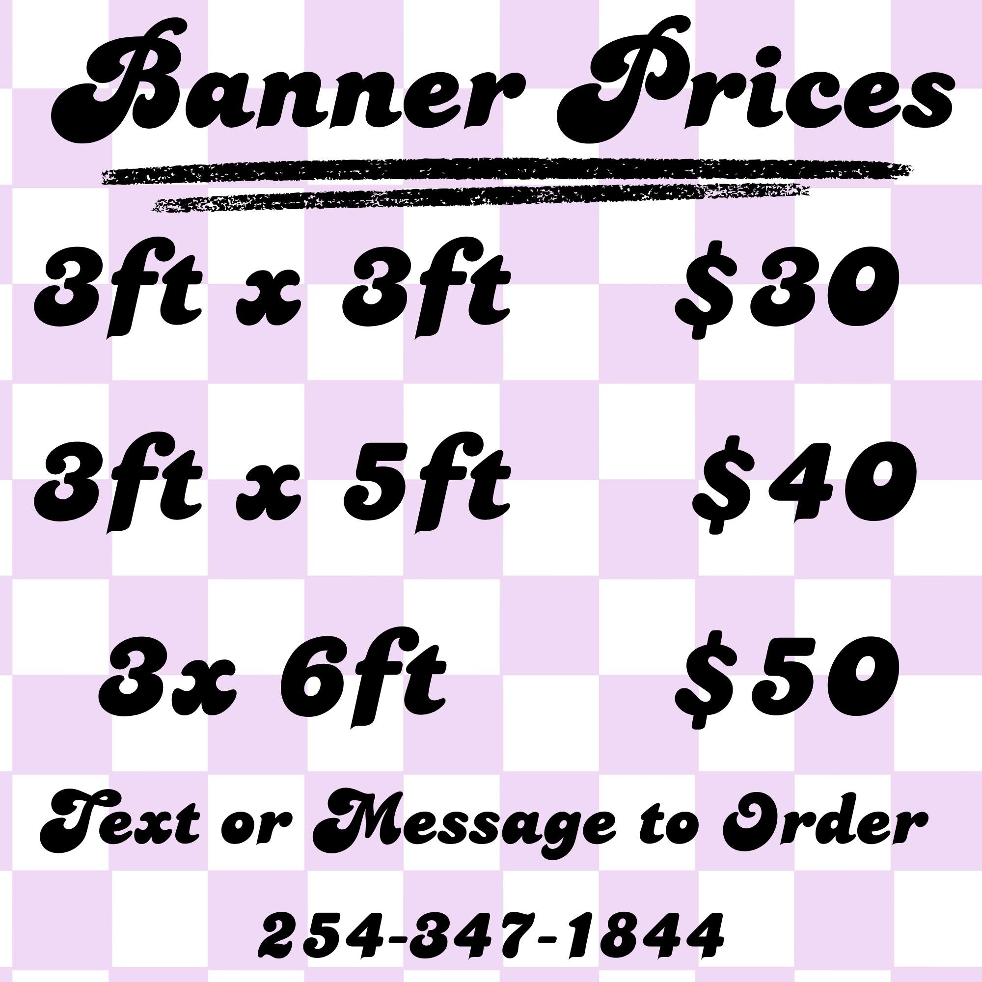 Custom Banner